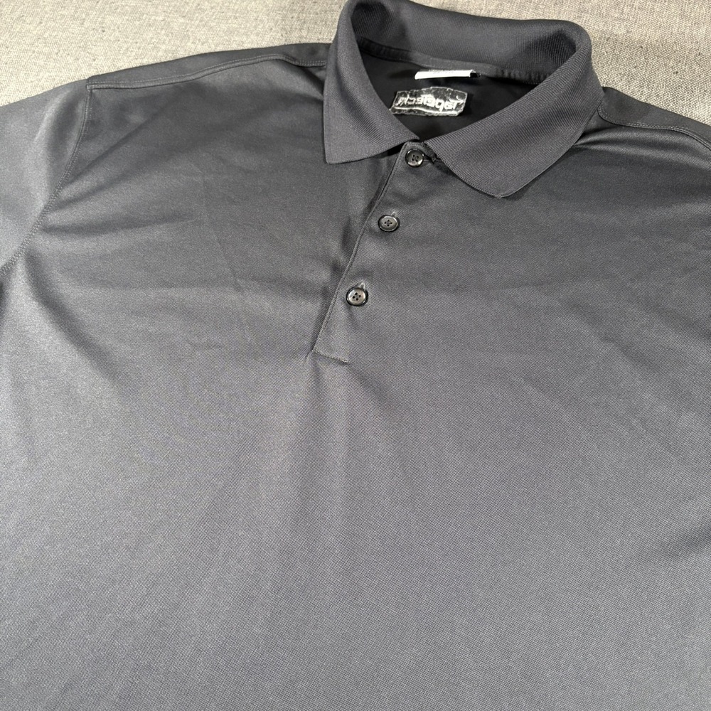 Nike Golf Polo Mens XL Gray‎ Dri-FIT Short Sleeve Stretch Performance Shirt